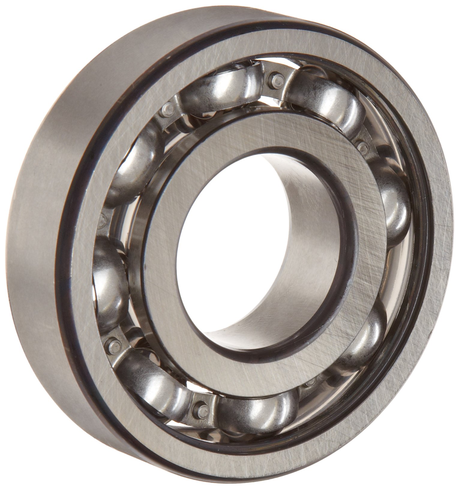 FAG 6319-C3 Deep Groove Ball Bearing, Single Row, Open, Steel Cage